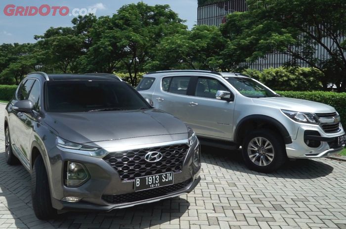 Chevrolet Traiblazer VS Hyundai Santa Fe