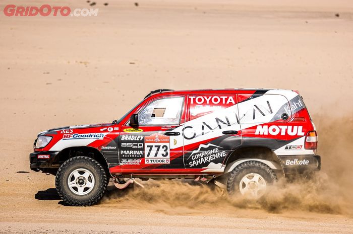 Julian Johan alias Jeje didukung Motul di ajang Rally Dakar 2026