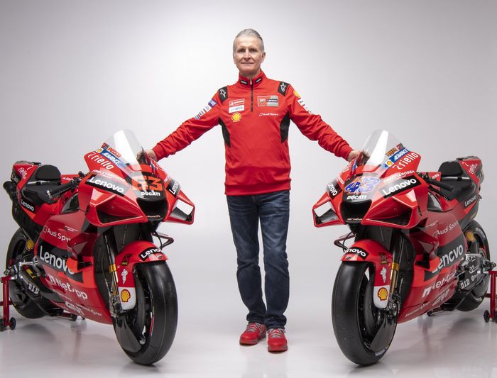 Direktur Olahraga Ducati Corse, Paolo Ciabatti kasih kode bakal menggaet tim milik Valentino Rossi, VR46 untuk dijadikan tim satelit di MotoGP 2022