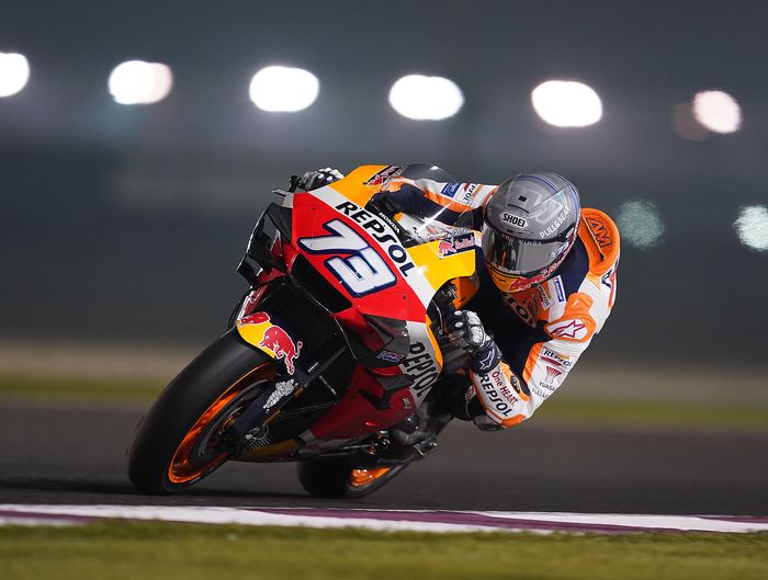 Sempat terjatuh di tikungan ke-10, Alex Marquez mengaku dirinya kurang fit saat menjalani hari pertama tes MotoGP Qatar