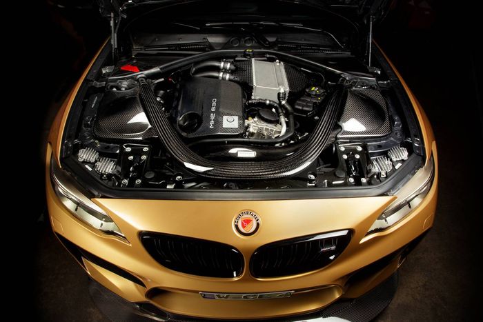 Mesin S55 BiTurbocharged pada BMW M2 Manhart MH2 630