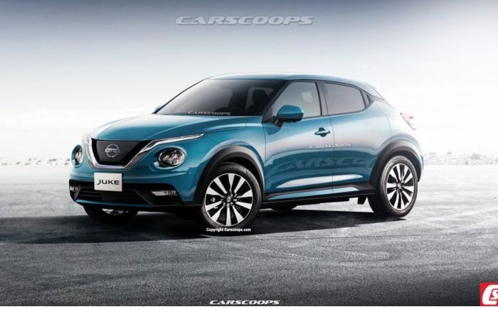 Prediksi desain Nissan Juke ala Carscoops