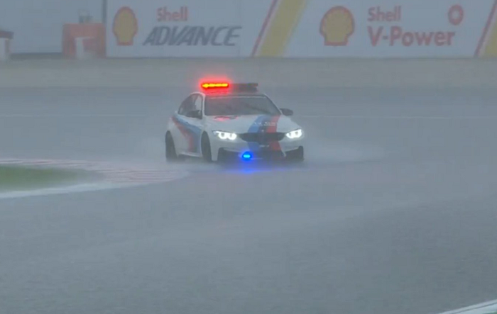 Safety car di kualifikasi MotoGP Malaysia