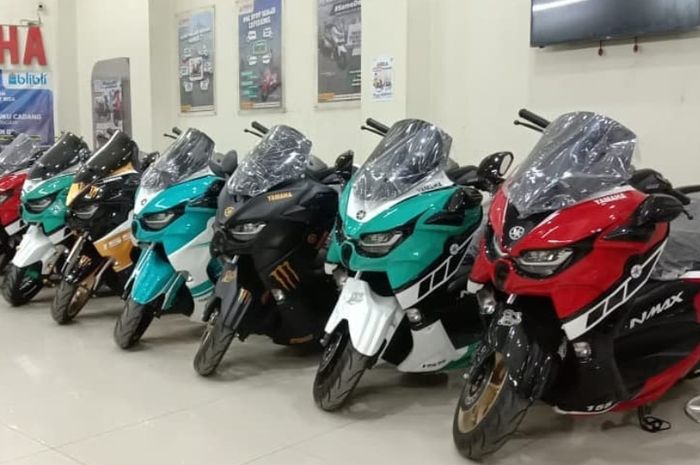 Deretan All New Yamaha NMAX Predator di dealer