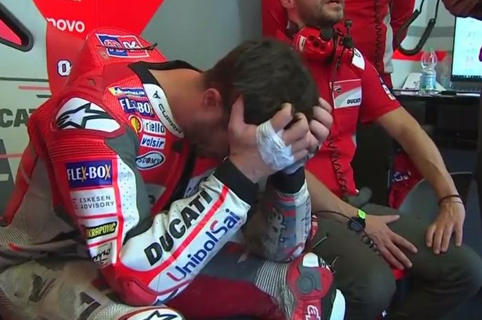 Andrea Dovizioso setelah DNF
