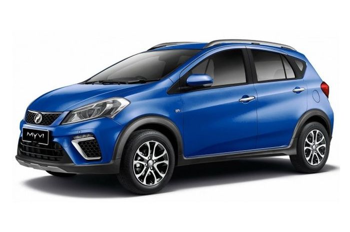 Daihatsu all new sirion crossover terlihat keren