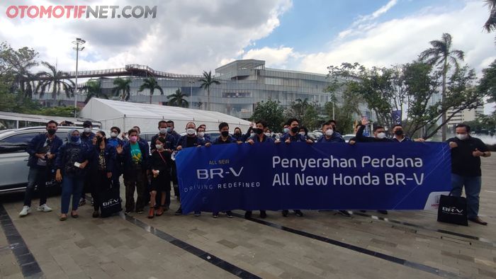 Penyerahan All New Honda BR-V ke konsumen (8/1/2022)
