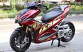 Pasang Cover Single Seat di Yamaha Aerox Lama Bikin Tambah Sporty