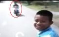 Video Detik-detik Selfie Berujung Maut Disambar Motor
