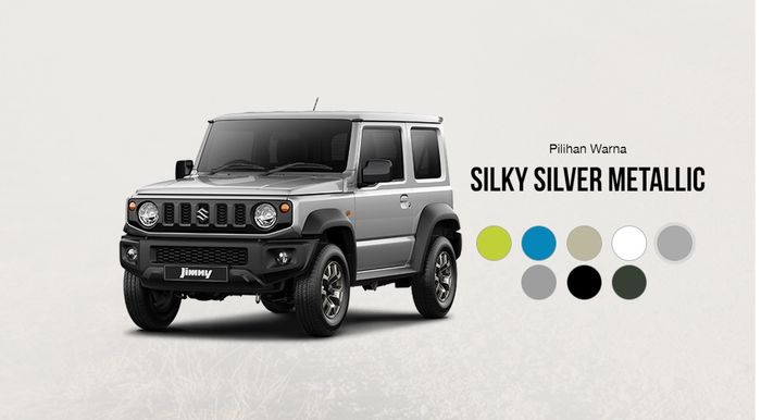 Pilihan warna Jimny