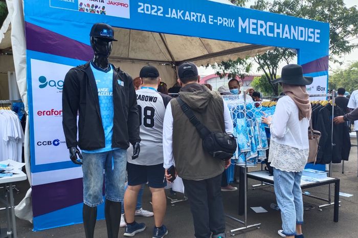 Harga Official Merchandise Formula E Jakarta 2022