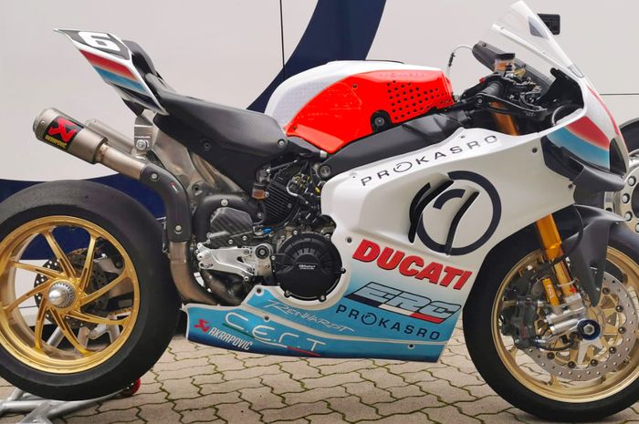 Ducati Panigale V4 R milik Team ERC Endurance yang akan digunakan di balap ketahanan 2019-2020