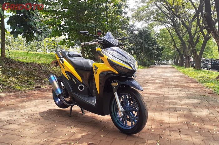 Body Honda Vario 150 berlapis 3 jenis model karbon kevlar 