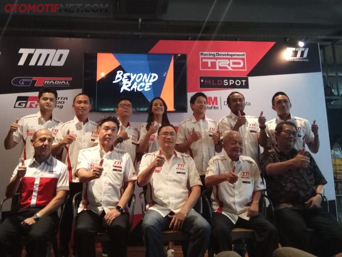Formasi tim Toyota Team Indonesia (TTI)  TRD