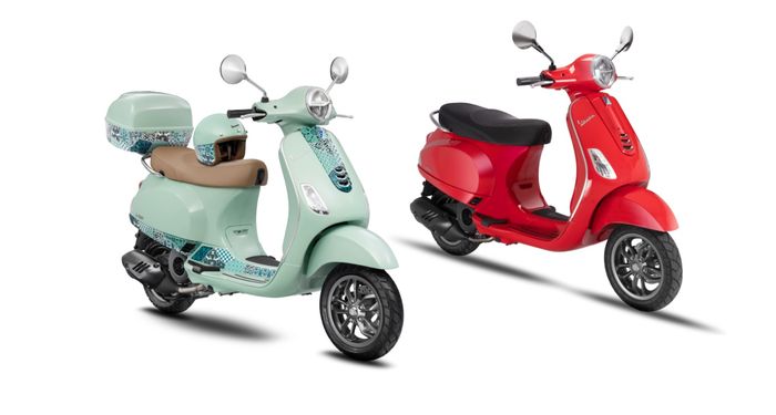 Vespa Batik vs LX 125 i-GET standar