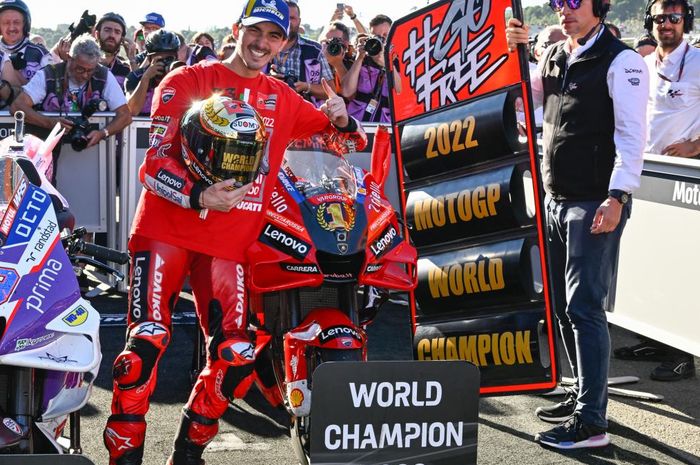 Keberhasilan musim 2022, Francesco Bagnaia tidak menolak dijadikan sebagai salah sat favorit juara pada MotoGP 2023 