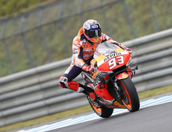 Marc Marquez merasa kurang puas akan pencapaiannya di hari pertama MotoGP Jepang 2019 karena kalah cepat dari Fabio Quartararo dan Maverick Vinales