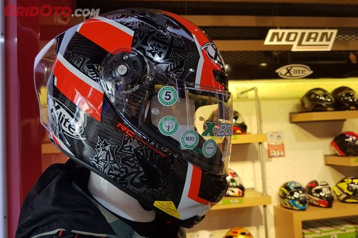 Ilustrasi salah satu Helm Nolan X-803RS yang dijual di Indonesia