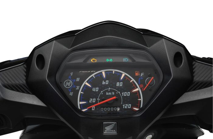 Panel instrumen isinya sangat biasa