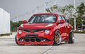 Nissan Juke Lama Main Kandas Pakai Bodi Merah dan Jadi Semok