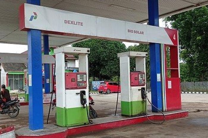 Ilustrasi SPBU jual Bio Solar dan Dexlite