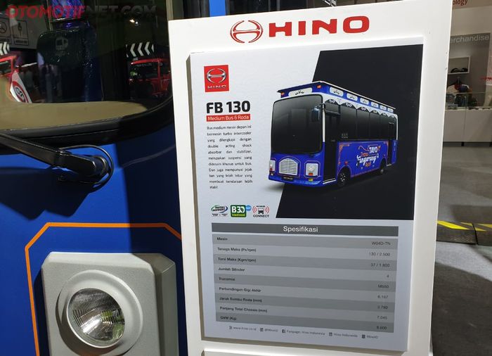 Spesifikasi Hino FB 130 - Tayo