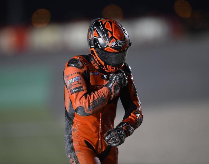 Jelang MotoGP Doha 2021, Petrucci berharap bahunya tidak mengalami cedera