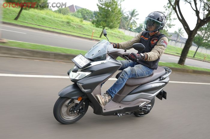 Suzuki Burgman Street 125EX konsumsi bensinnya tergolong irit