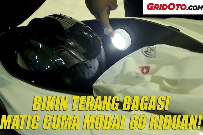 bikin terang bagasi motor matic cuma modal Rp 80 ribu