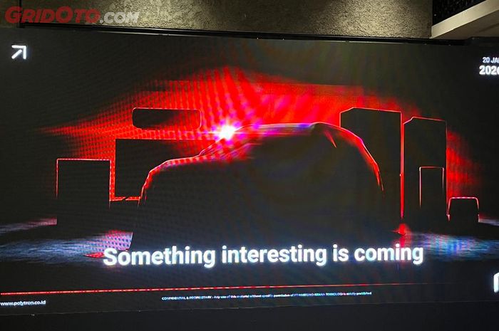 Siluet mobil baru Polytron yang akan diluncurkan di Indonesia 2025