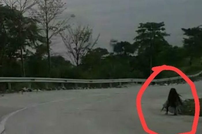 Penampakan di jalur Ciletuh, Sukabumi