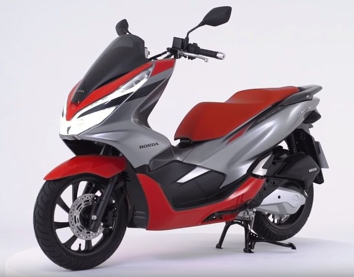 All New Honda PCX dengan dual tone colour