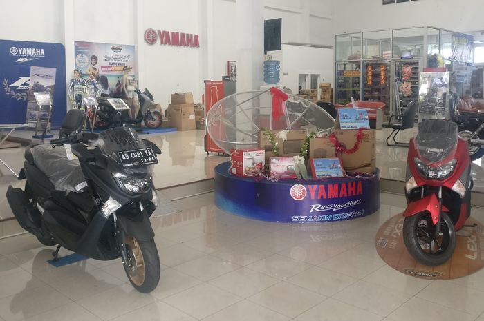 Yamaha NMAX yang dipajang di Dealer Yamaha Yasuka Motor Wonogiri