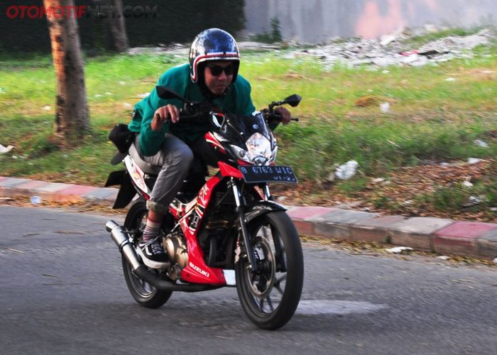 Suzuki Satria F150 Tampang Kalem Performa Bengis Dua Silinder 300 Cc Semua Halaman Gridoto Com