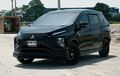 Mitsubishi Xpander Full Hitam, Tambah Beringas Usai Ganti Knalpot HKS