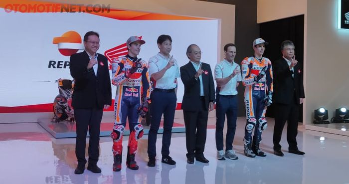 PT Astra Honda Motor (AHM) menjadikan Indonesia dipercaya menjadi lokasi launching tim Repsol Honda menghadapi MotoGP 2020