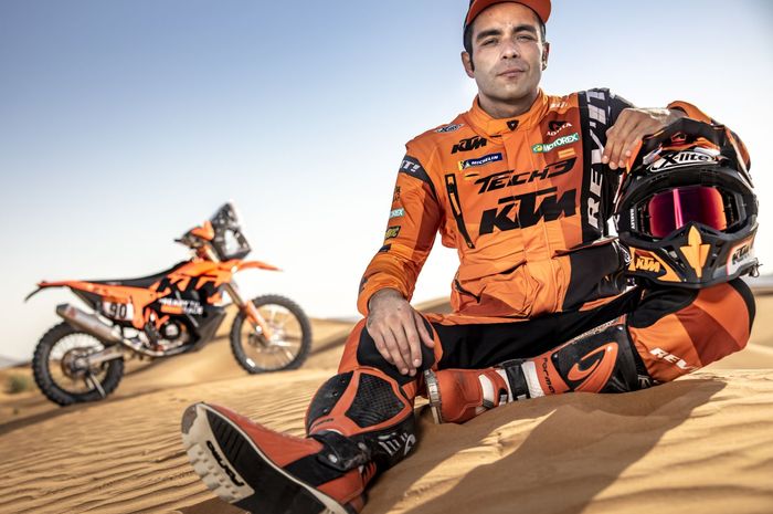 Danilo Petrucci cedera jelang dimulainya Reli Dakar 2022