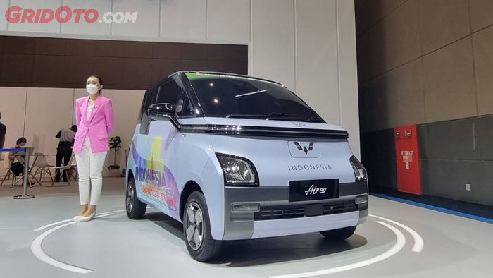 Mobil listrik Wuling Air ev varian Standard Range.