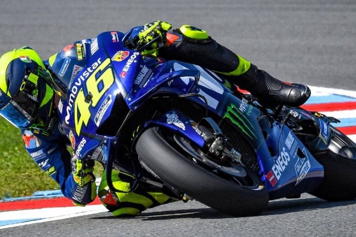 Valentino Rossi finis keempat di MotoGP Ceko