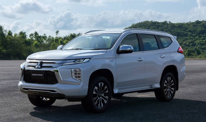 Tampilan Pajero Sport facelift di Thailand