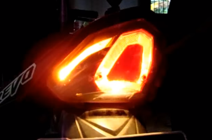 Modif stoplamp motor modal niat