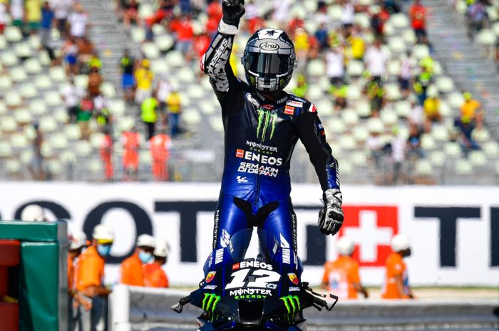 Berhasil meraih kemenangan perdana musim ini di MotoGP Emilia Romagna 2020, Maverick Vinales kok malah ungkap kelemahan Yamaha