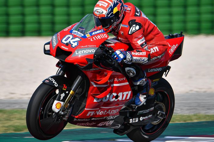 Pembalap Mission Winnow Ducati, Andrea Dovizioso, memberikan penilaiannya terkait penampilan Yamaha pada tes MotoGP Misano 2019