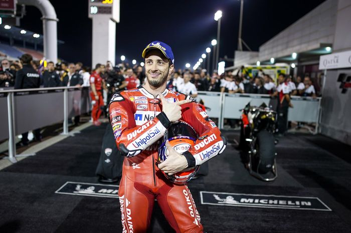 Andrea Dovizioso menjelaskan kelemahan motor timnya sendiri yaitu tim Mission Winnow Ducati di sesi balapan MotoGP Qatar 2019