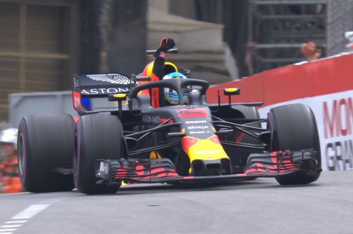 Daniel Ricciardo menang di F1 Monako 2018