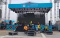 H-1 Formula E Jakarta, Panggung Utama Sudah Ditahap Finishing