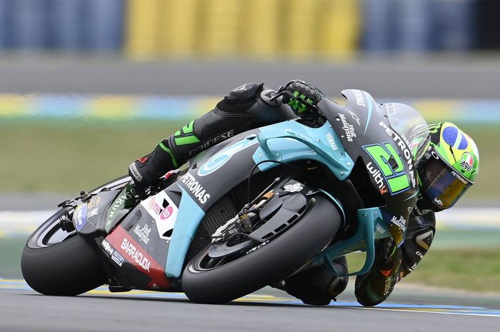 Franco Morbidelli tercepat di warm up MotoGP Prancis 2020