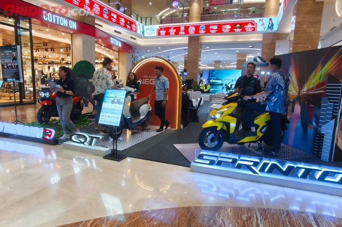 Line up motor listrik dari Indomobil eMotor hadir di Pakuwon Mall Jogja