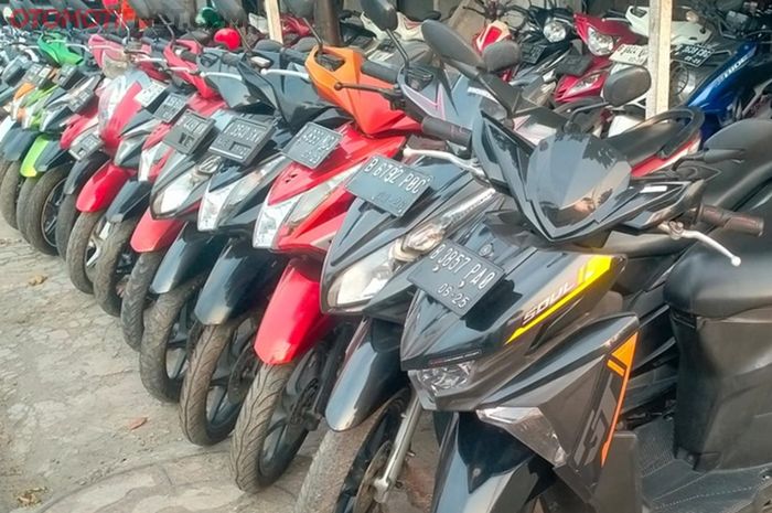 Ilustrasi motor bekas