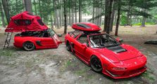 Honda NSX Lawas Jadi Campervan, Buritan Bisa Tarik Trailer Keren